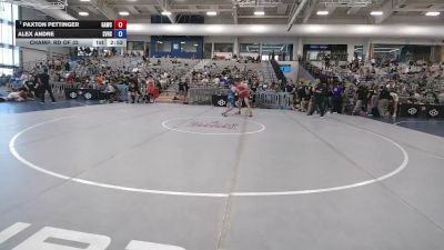 165 lbs Champ. Rd Of 32 - Paxton Pettinger, GRIT Athletics Wrestling Club vs Alex Andre, Simi Valley High School
