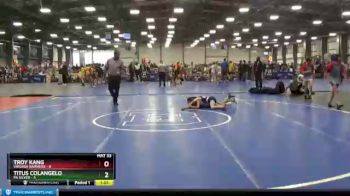 76 lbs Round 2 (6 Team) - Titus Colangelo, PA Silver vs Troy Kang, Virginia Hammers