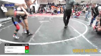 58 lbs Quarterfinal - Edward Ledbetter, Muskogee Rougher Youth Wrestling vs Henry Ryan, Raw Wrestling Club