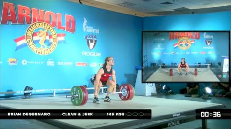 Brian Degennaro CJ 145 kgs