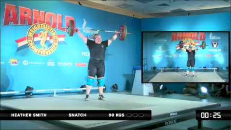 Heather Smith Snatch 1 90 kgs