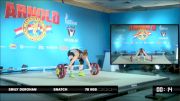 Emily Derohan Snatch 3 78 kgs
