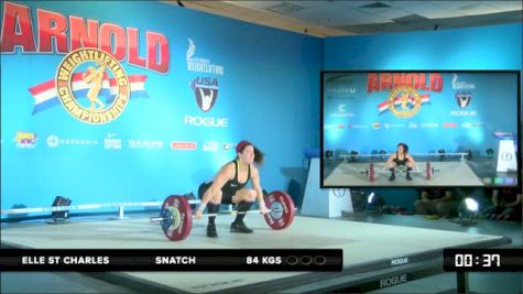 Elle St Charles Snatch 84 kgs
