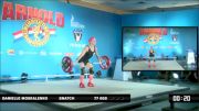 Danielle Moskalenko Snatch 2 77 kgs