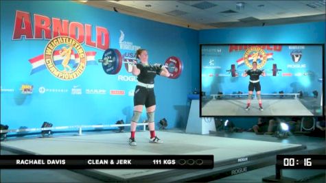 Rachael Davis CJ 2 111 kgs