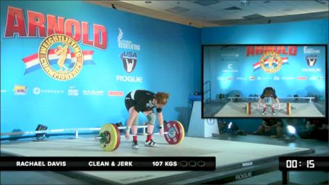 Rachael Davis CJ 1 107 kgs