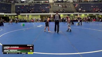 125 lbs Round 5 - Henry Needham, Heartland Wrestling Academy vs Jasper Loughran, MN Elite