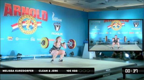 Melissa Kurzdorfer CJ 3 105 kgs