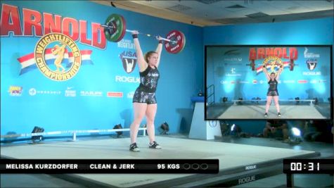 Melissa Kurzdorfer CJ 1 95 kgs