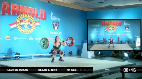 Lauren Rutan (58) CJ 2 91 kgs
