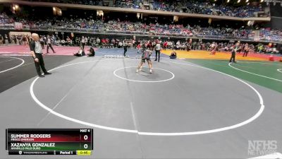 5A 138 lbs Quarterfinal - Xazanya Gonzalez, Amarillo Palo Duro vs Summer Rodgers, Frisco Emerson