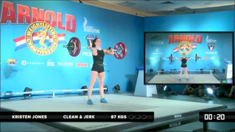 Kristen Jones CJ 1 87 kgs