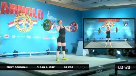 Emily Derohan CJ 3 92 kgs