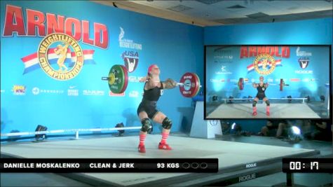 Danielle Moskalenko CJ 2 93 kgs