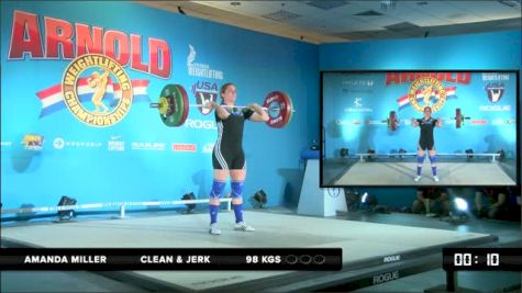 Amanda Miller CJ 3 98 kgs