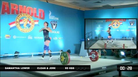 Samantha Lower CJ 3 93 kgs