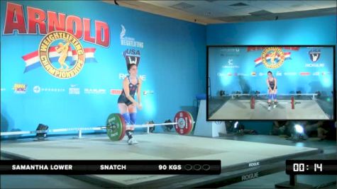 Samantha Lower CJ 2 90 kgs