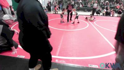 43 lbs Rr Rnd 5 - Miko Flynn, Brushy Wrestling Club vs Ty Richards, Roland Youth League Wrestling