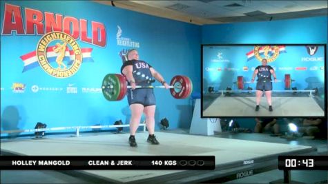 Holley Mangold CJ 1 140 kgs