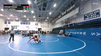 285 lbs Cons. Round 5 - Brady Hartman, Sheridan vs Fletcher Stewart, Chadron