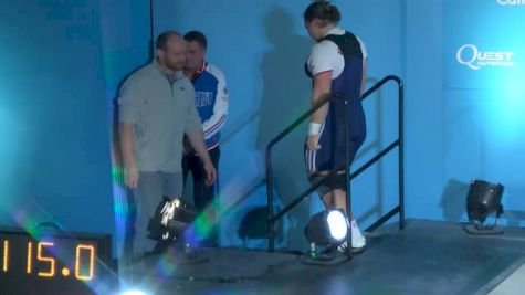 Tatiana Kashirina (75+) Snatch 1 115 kgs