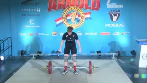 Rachael Davis (75) Snatch 1 83 kgs