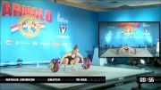 Natalie Johnson Snatch 3 78 kgs
