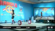 Lauren Rutan (71) Snatch 3 71 kgs