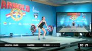 Kristen Jones Snatch 3 72 kgs