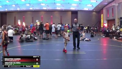 46 lbs Finals (8 Team) - Weston Olvera, Alpha Elite vs Braxten Harris, MO Outlaws Black