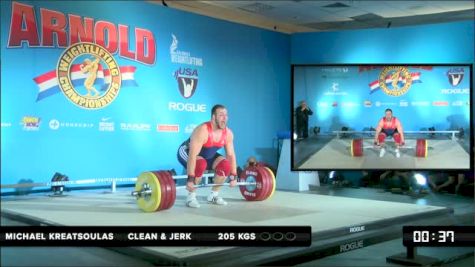 Michael Kreatsoulas CJ 3 205 kgs