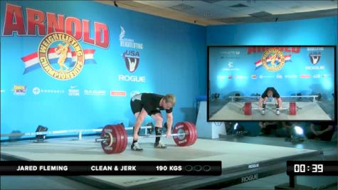 Jared Fleming CJ 1 190 kgs