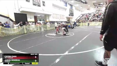 106 lbs Cons. Round 2 - Caydin Chan, San Clemente vs Aaron Rondeau, Tahquitz