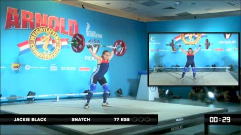 Jackie Black Snatch 3 77 kgs