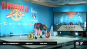 Holley Mangold Snatch 3 108 kgs