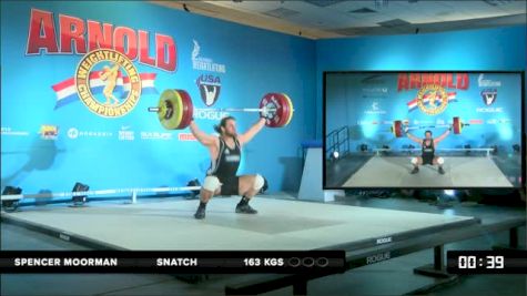 Spencer Moorman Snatch 163 kgs