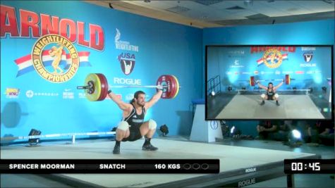 Spencer Moorman Snatch 160 kgs