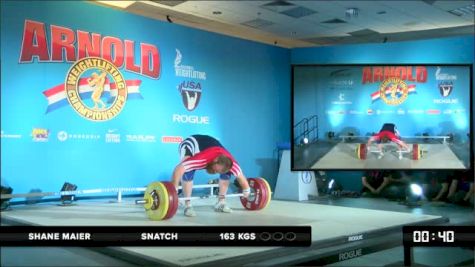 Shane Maier Snatch 163 kgs