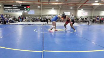 170 lbs Champ. Round 2 - Savannah Person, Big Walnut vs Julia Bollenbacher, Findlay High School