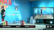 Kevin Cornell Snatch 158 kgs
