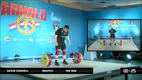 Kevin Cornell Snatch 158 kgs 2