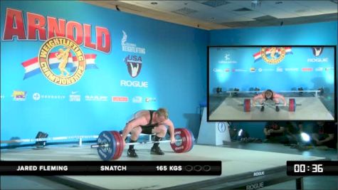 Jared FLeming Snatch 165 kgs