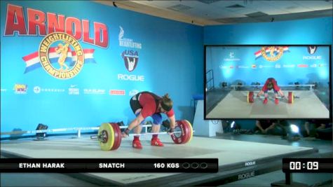 Ethan Harak Snatch 160 kgs