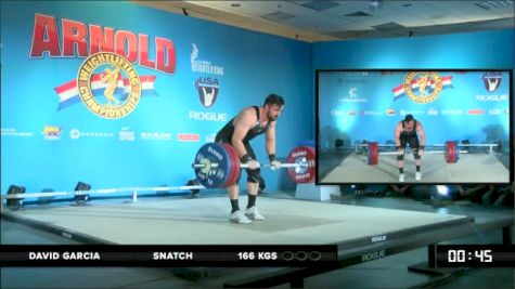 David Garcia Snatch 166 kgs