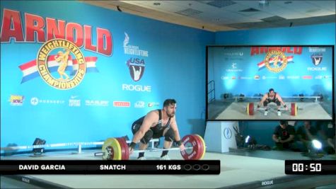 DAvid Garcia Snatch 161 kgs