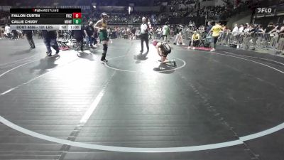 110 lbs Semifinal - Fallon Curtin, Frezzo Fight Factory vs Callie Chudy, Montgomery