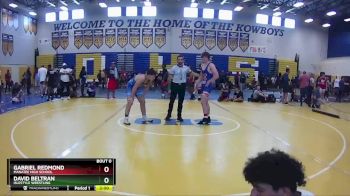 157 lbs Champ. Round 1 - David Beltran, Islestyle Wrestling vs Gabriel Redmond, Manatee High School