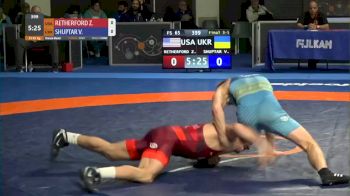 65 kg 3rd Place - Zain Retherford, USA vs Vasyl Shuptar, UKR