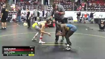 119 lbs Finals (8 Team) - Nate Carter, Clarkston vs Dane Dunbar, Hartland