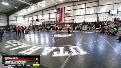 120 lbs Cons. Round 5 - Joseph Baumgartner, Sanderson Wrestling Academy vs Easton Utley, JWC